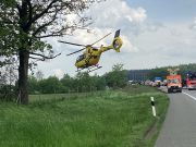 Verkehrsunfall mit eingeklemmten Personen